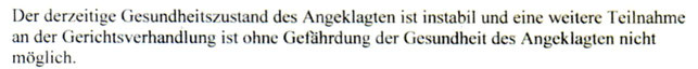 Auszug aus dem Gutachten